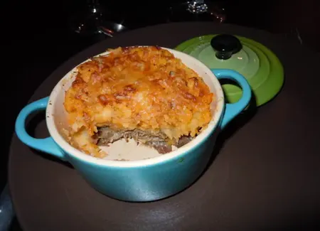 Parmentier de canard aux 2 patates