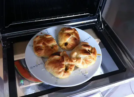 Friands aux légumes et à la viande