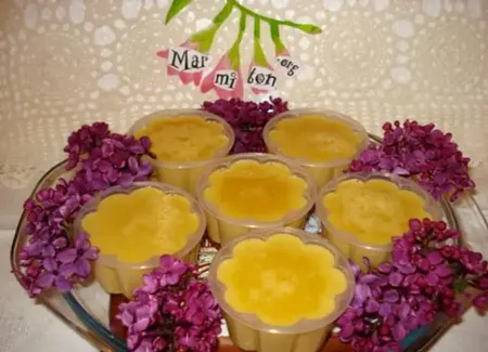 Petits flans à la vanille