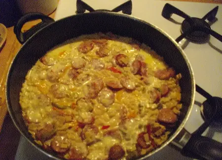 Crozets et diots façon risotto