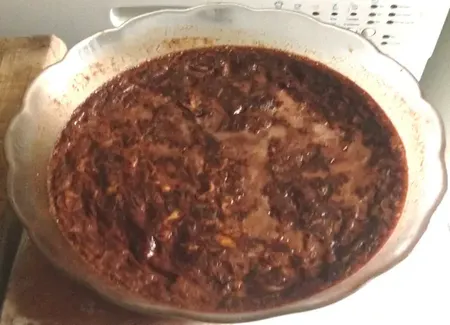 Gâteau de riz au chocolat