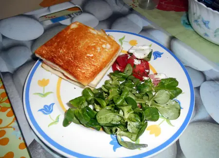 Croque raclette
