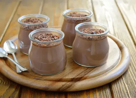 Mes petits pots de crème au chocolat !