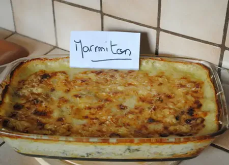 Gratin de blettes à la provençale