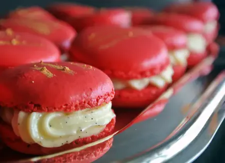 Macarons à la vanille