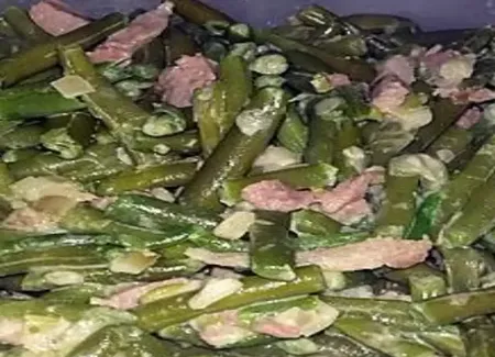 Haricots verts à l'albigeoise