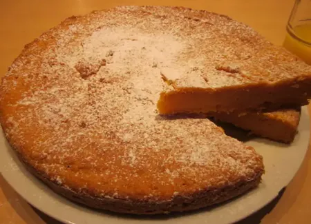 Gâteau potiron - amandes