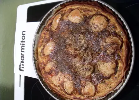 Tarte provençale au chèvre
