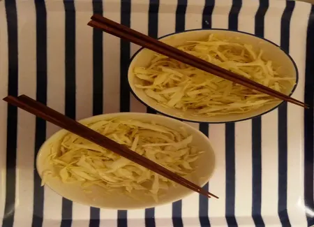 Salade de choux façon nippone