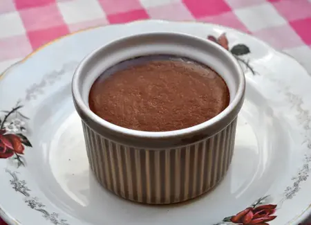 Mousse au chocolat biscuitée aux speculoos