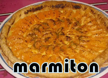 Tarte aux clémentines et senteur de thé