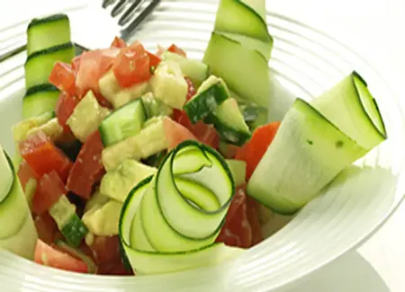 Salade de concombre à la grecque