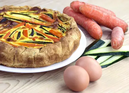 Tarte aux carottes