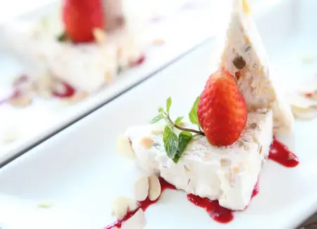 Nougat glacé au mascarpone