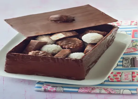 Boîte surprise en chocolat