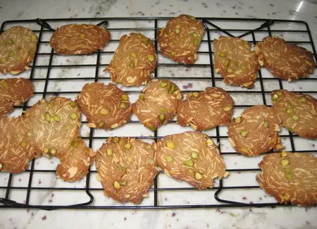 Carrés d'amandes