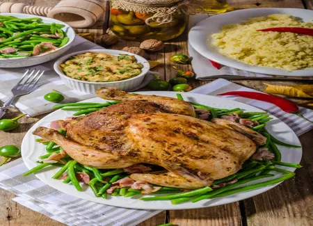 Poulet farci de ma grand-mère