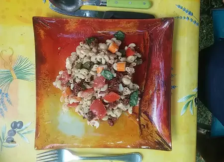 Salade de pâtes à la méditerranéenne