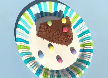 Gâteau léger au chocolat noir d'emma