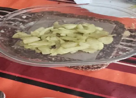 Courgettes et pommes de terre au micro-ondes
