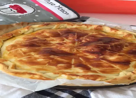 Tourte poulet curry (facile et rapide)