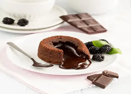 Fondant au chocolat au coeur coulant
