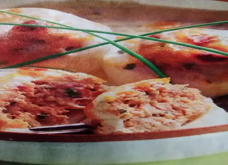 Oeufs gratinés à l'espagnole