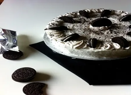Crème glacée facile aux oréos