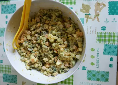 Salade olivier (russie)
