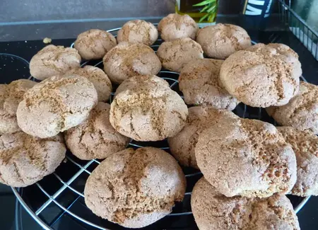 Petits biscuits mélasse gingembre au thermomix