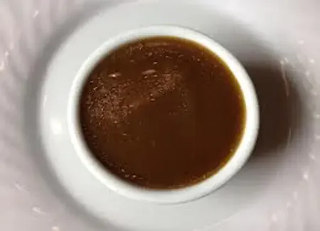 Vinaigrette à l'huile de noisette