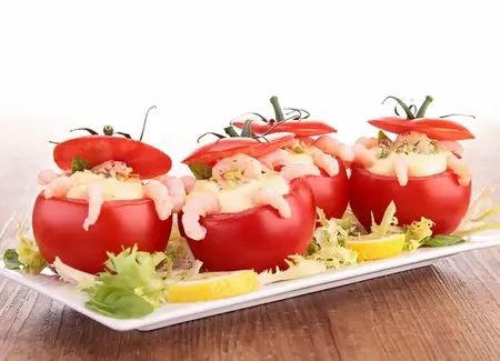 Tomates-crevettes à la belge