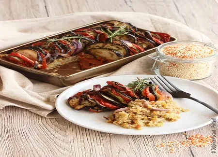 Tian de légumes au quinoa