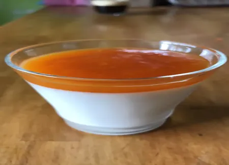 Panna cotta aux fruits de la passion facile