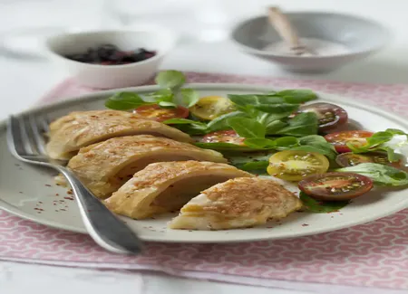 Feuilletés d'endives au jambon