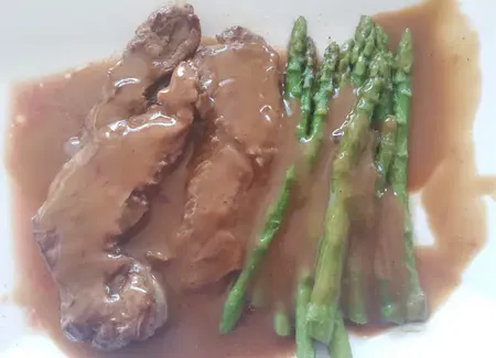 Onglet de veau aux épices