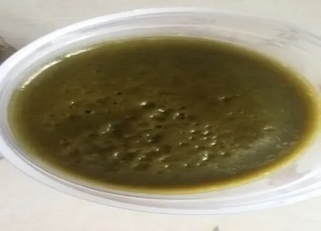 Ma soupe de légumes verts