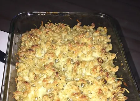 Gratin de pâtes au boursin