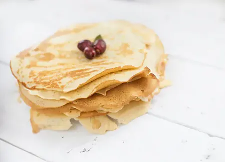 Crêpes à l'eau