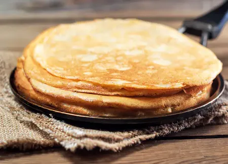 Crêpes sans lait