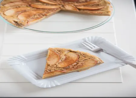 Clafoutis aux pommes rapide et facile