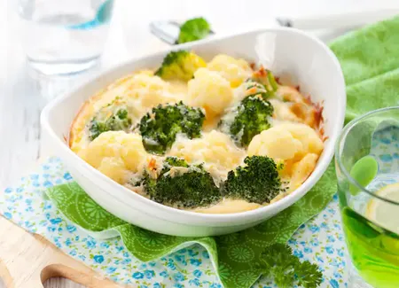 Gratin de brocolis rapide