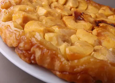 Gâteau 'tatin' à la pomme
