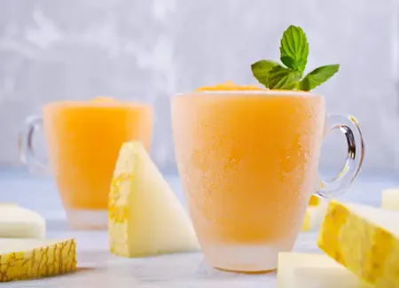 Granité au melon et porto