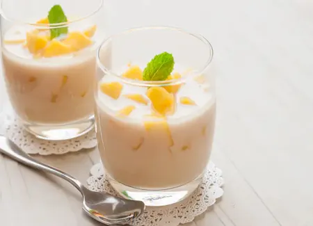 Crème à la mangue