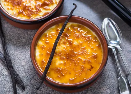 Crème brûlée vanille