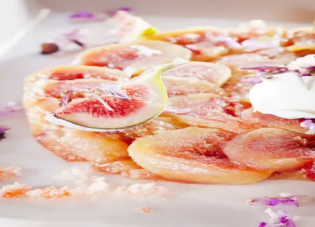 Tarte tatin de figues