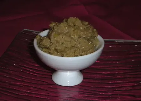 Tapenade d'olives vertes aux anchois