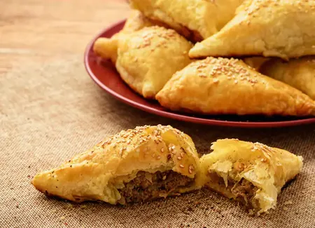 Feuilletés aux champignons faciles