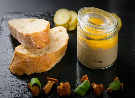 Foie gras en bocaux